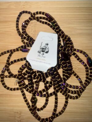 Bin-Bin perles violet et doré