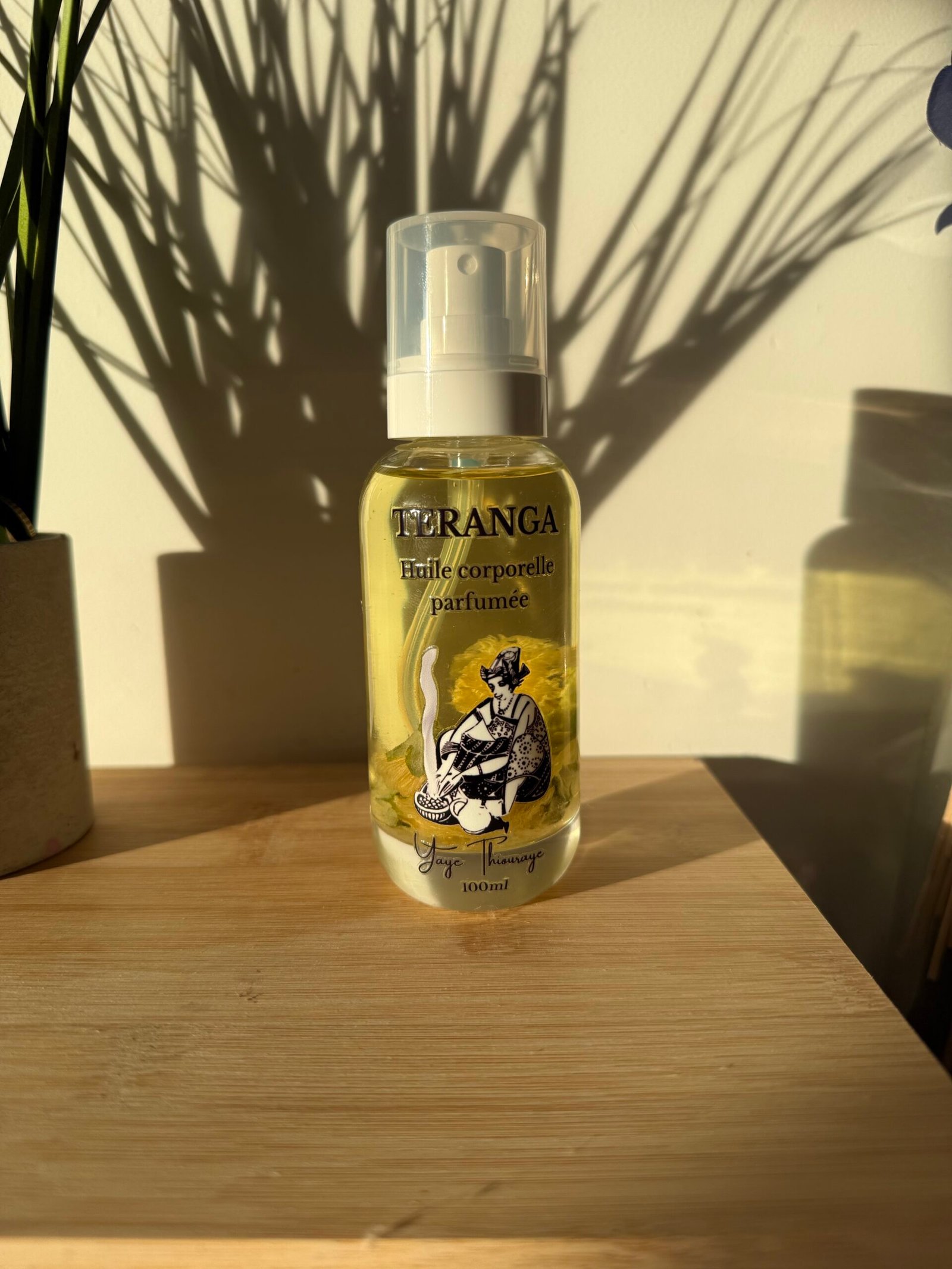 Teranga huile corporelle parfumée type spray